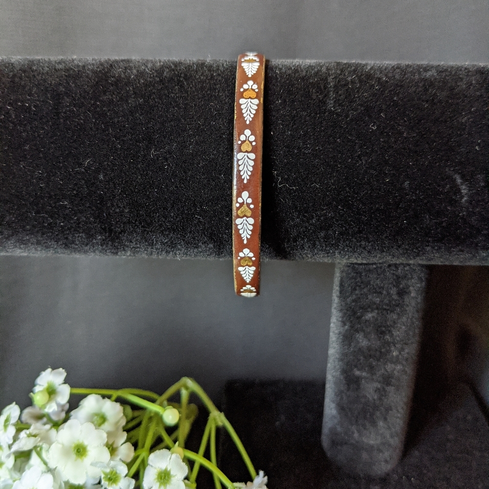 HAND PAINTED METAL BRACELET